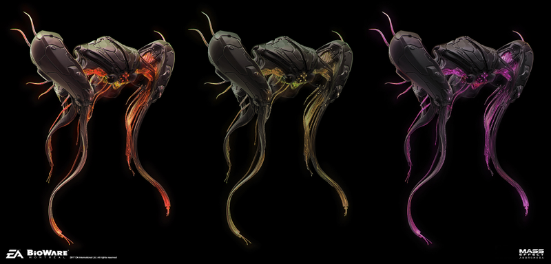 Illustration for article titled Some Aliens From Mass Effect: AndromedaÂ